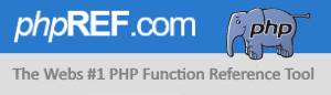 PHPRef.com - the webs number one PHP Function reference tool